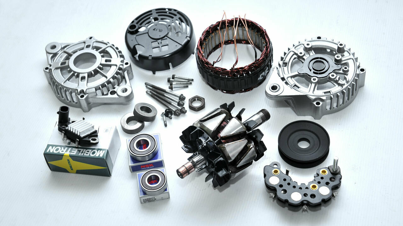 Комплектующие для стартеров и генераторов 